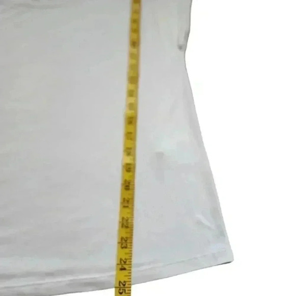 Esqualo T-Shirt Turn Up Sleeve Light Sand Beige Modal Soft Relaxed Women's XL - Picture 13 of 13